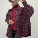 camicione felpato con strass flame